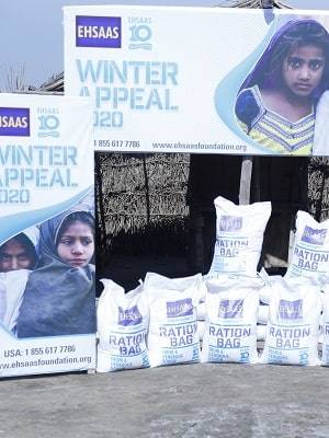 Ehsaas Winter Pack Distribution